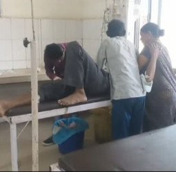 टक्कर मारकर भाग गया रोडवेज बस चालक....महिला की मौत