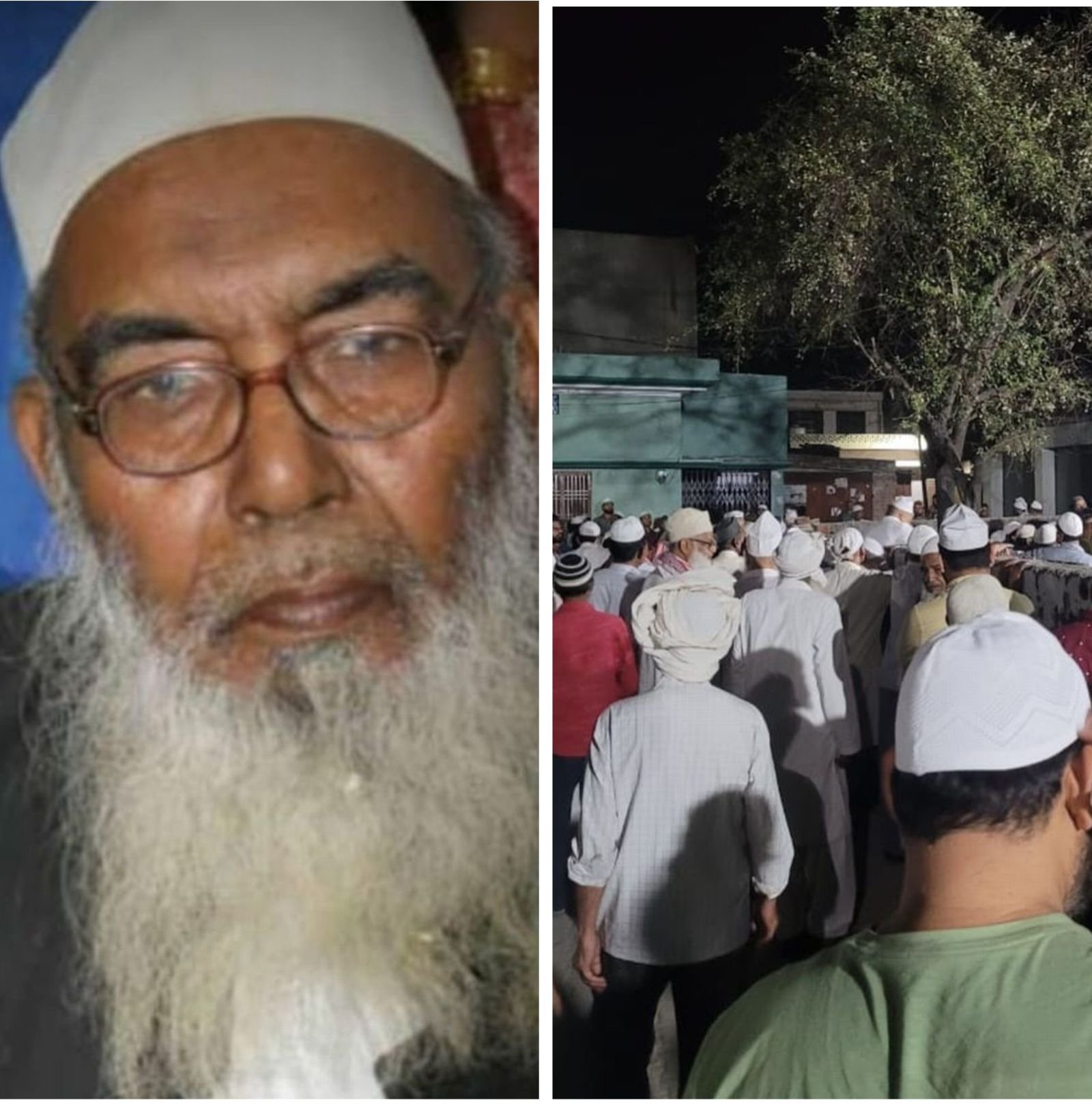 बुजुर्ग शिक्षक शाकिर अली का इंतकाल, जनाजे में उमड़ी भीड़