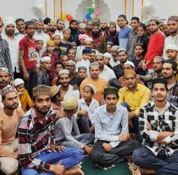 रजा मस्जिद में हाफिज शरीफ रजा जामी ने मुकम्मल किया कुरआन