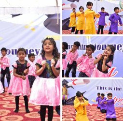 टिथोनस इंटरनेशनल स्कूल में किंडरगार्टन अपग्रेडिंग सेरेमनी का आयोजन, बच्चों को किया सम्मानित