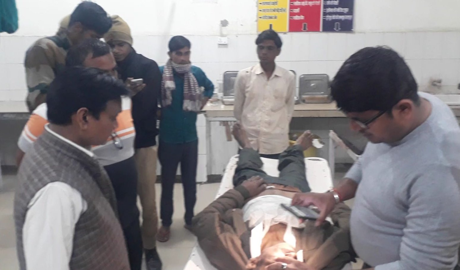 अज्ञात वाहन की टक्कर से किसान की मौत