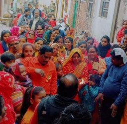 शीतला माता, मां कामाख्या मंदिर पर हुआ हवन एवं कन्या पूजन