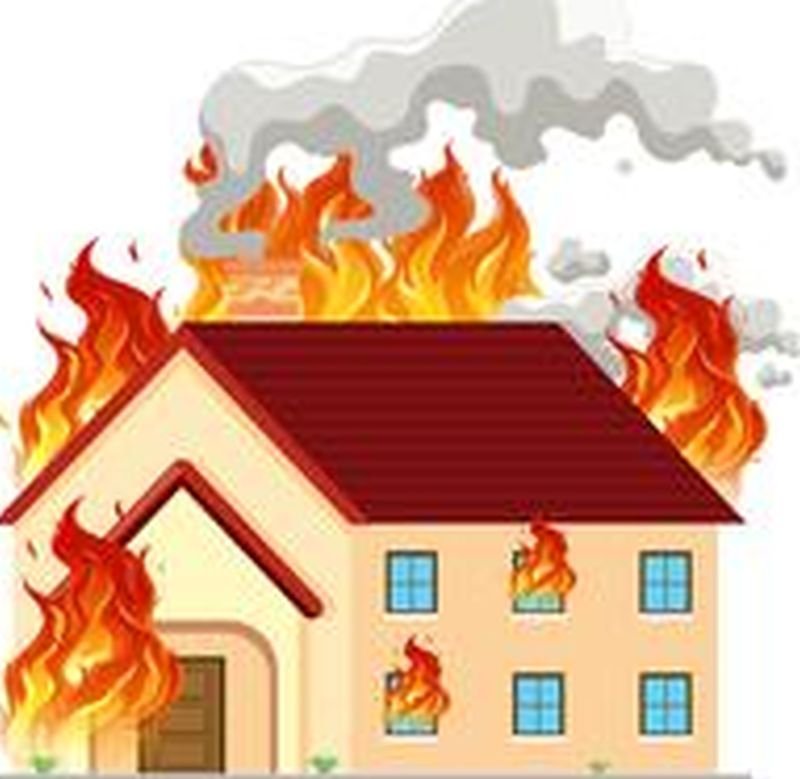 बेटी के दहेज के लिए रखा था सामान, घर में आग लगी तो सब हो गया स्वाह