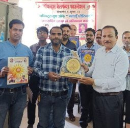 प्रशांत फिर चुने गए जायंट्स वेलफेयर फाउंडेशन प्लेटिनम के अध्यक्ष