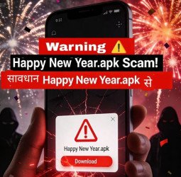 न्यू ईयर 'हैप्पी' रखना है तो फोन पर आई फाइल संभलकर खोलना...कहीं पैसे और डाटा न उड़ा ले जाएं साइबर ठग