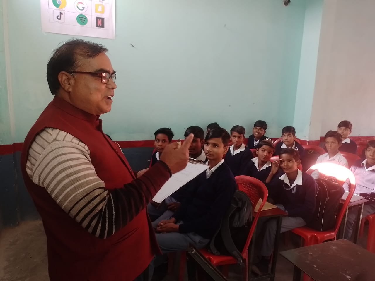 श्री राम सरस्वती शिशु विद्या मंदिर इंटर कॉलेज का दो दिवसीय वार्षिक शैक्षिक निरीक्षण प्रारंभ