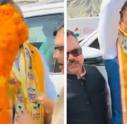 ...और जब डिप्टी सीएम ने पीछे फेंक दी कार्यकर्ताओं की मालाएं, नेताओं का 'आम व्यवहार' या कार्यकर्ताओं का 'तिरस्कार' ! (देखें वीडियो)