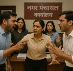 बदायूं की इस नगर पंचायत में क्यों बरपा हंगामा...किसने लगाया अध्यक्ष के बेटे पर मारपीट का आरोप