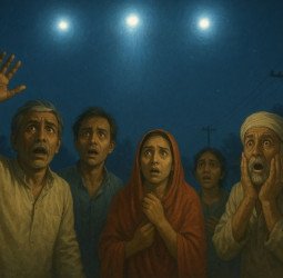 बदायूं में इस जगह दिखे ड्रोन, ग्रामीण दहशत में...जांच की तो पता चला कि पेरिस से हनोई जा रही थी फ्लाइट