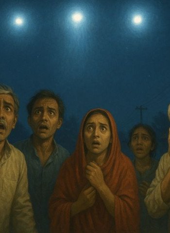 बदायूं में इस जगह दिखे ड्रोन, ग्रामीण दहशत में...जांच की तो पता चला कि पेरिस से हनोई जा रही थी फ्लाइट