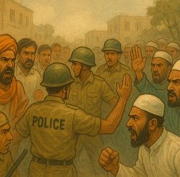 बदायूं में इस जगह टूटा मुस्लिम धर्मस्थल का गुंबद, पुनर्निर्माण की कोशिश पर हिंदू-मुस्लिम आमने-सामने