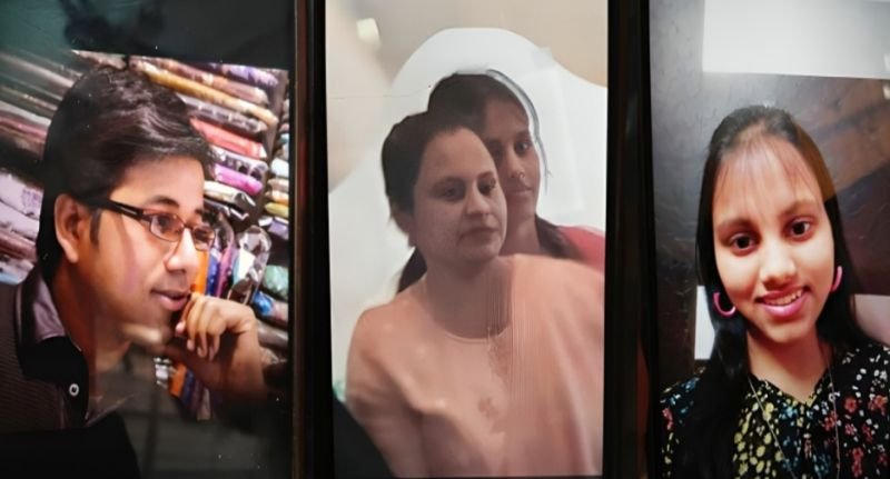 कपड़ा कारोबारी, पत्नी और बेटी की फ्लैट में मिली लाश, आत्महत्या की आशंका