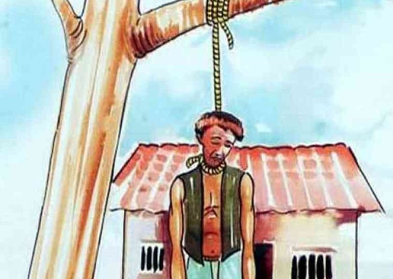 मायके से बुला रहा था पत्नी को, नहीं आई तो फंदे से लटककर दे दी जान