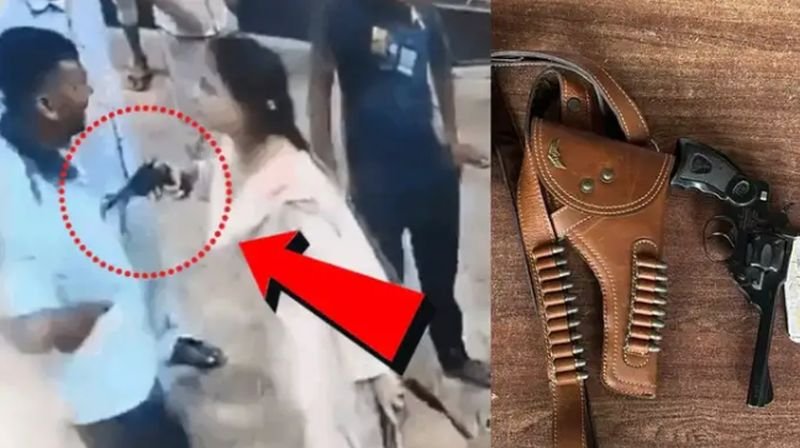 युवक के सीने से रिवॉल्वर सटाकर बोली युवती...'इतनी गोली मारूंगी कि घर वाले नहीं पहचानेंगे'