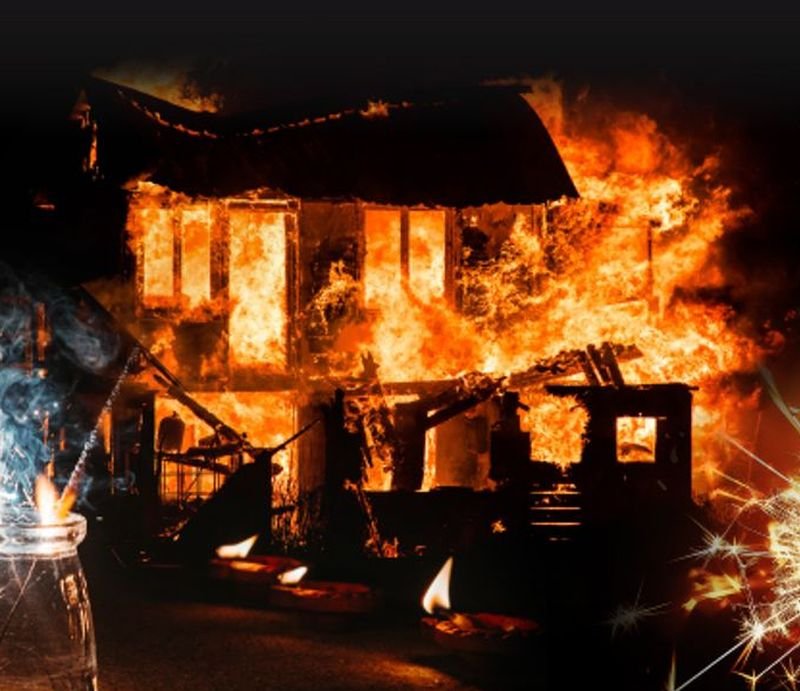 कबूलपुरा में लगी भयंकर आग, फायर ब्रिगेड की दो गाड़ियों को घंटों लग गए बुझाने में