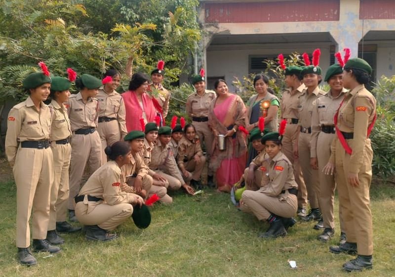 गिंदो देवी महाविद्यालय में मनाया गया एनएससी का 78 वां स्थापना दिवस