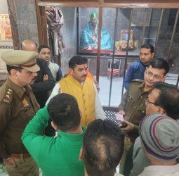 नवादा स्थित सांई मंदिर के पुजारी की गला दबाकर हत्या, मंदिर के ऊपर रहते थे अकेले