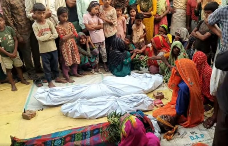 सड़क हादसे में बेटे, नाती और धेवती ने गंवाई जान...सदमे में पिता की भी हार्टअटैक से मौत