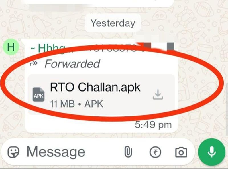 यदि आपके वाहन का भी हुआ है चालान तो इस एप से रहें सावधान...ये फ्रॉड है, हो जाएंगे शिकार