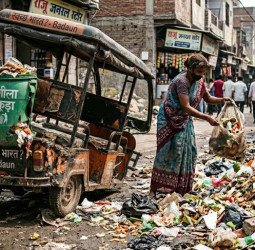 कूड़ा ढोने के लिए रिक्शे लगाए, पर किसी काम न आए...अब जनता कहां फेंके कचरा