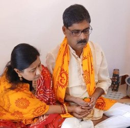 लखनऊ के गायत्री मंदिर में तीन कुंडीय यज्ञ का आयोजन, भक्ति की बही रसधार