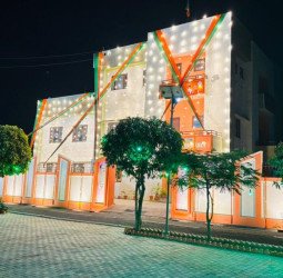 47वें स्थापना दिवस की पूर्व संध्या पर भाजपा कार्यालय जगमगाया