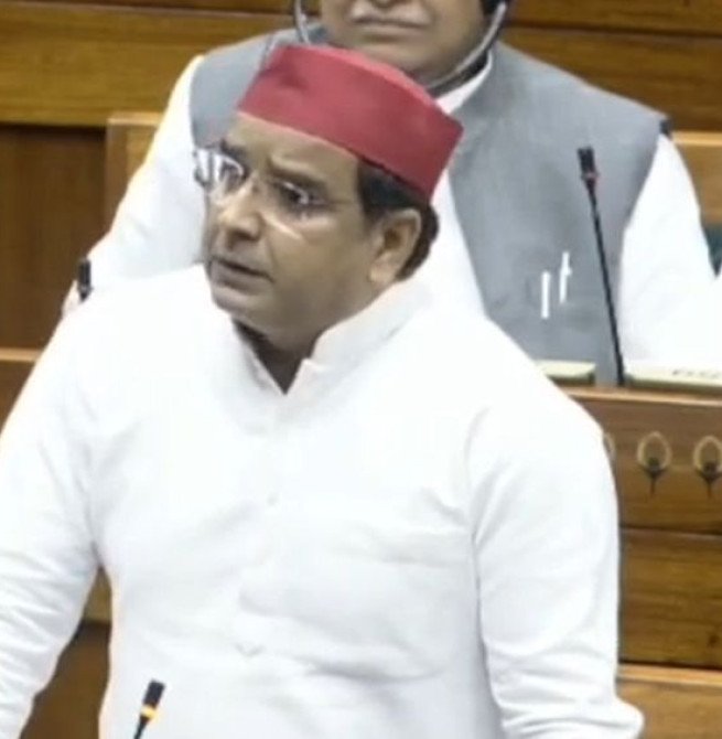 संशोधन बिल, परिसीमन बिल तथा संघ राज्य बिल का विरोध किया सांसद धर्मेंद्र ने