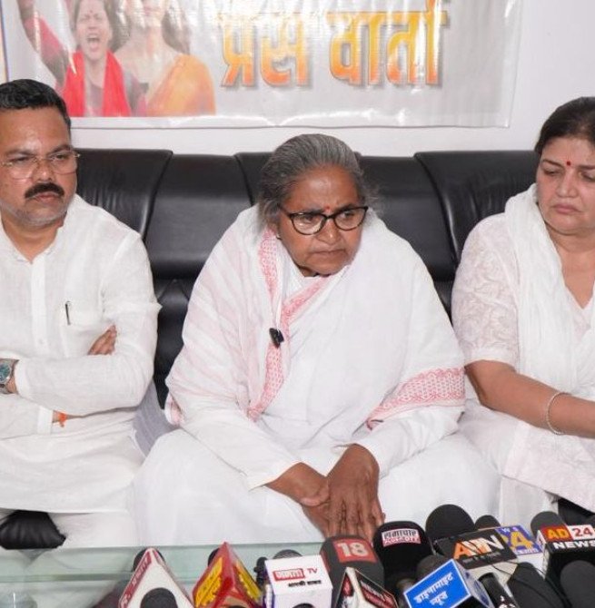 महिलाओं की आवाज को दबाने की कोशिश कर रहा विपक्षः गुलाब देवी