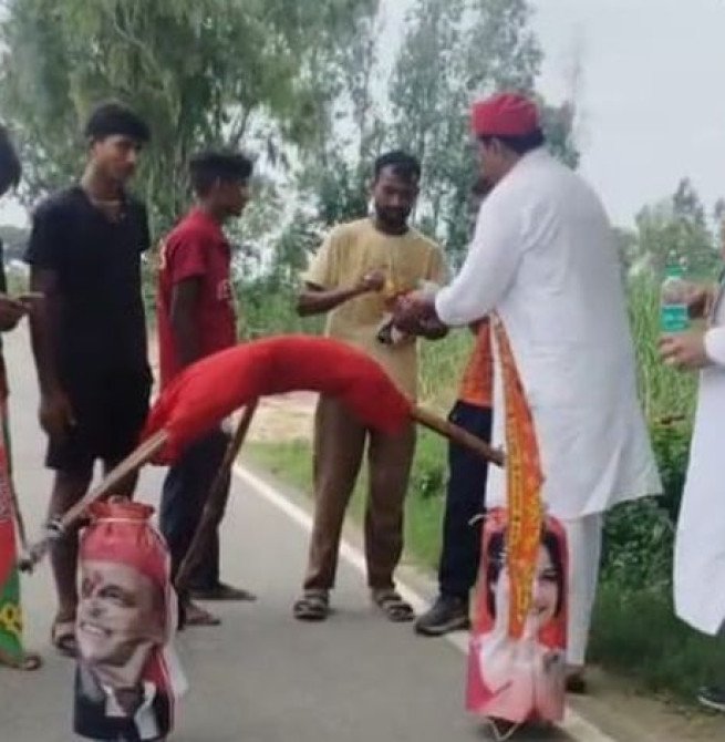 वीडियोः भावनाओं में इतना बह गए विधायक जी...डिंपल यादव को बता दिया 'देश की मां'