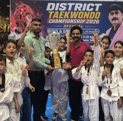 बरेली में हुई जिला ताइक्वांडो चैंपियनशिप में टिथोनस स्कूल का शानदार प्रदर्शन