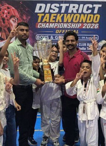 बरेली में हुई जिला ताइक्वांडो चैंपियनशिप में टिथोनस स्कूल का शानदार प्रदर्शन
