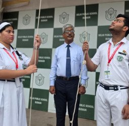 दिल्ली पब्लिक स्कूल में धूमधाम से मनाया गया 80वां स्वतंत्रता दिवस