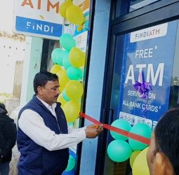 गांव के लोगो को नही जाना पड़ेगा शहर, गौरामई में लगा एटीएम