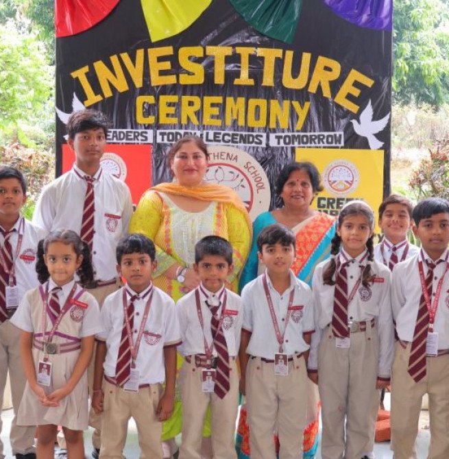 मदर एथीना स्कूल में प्राइमरी विंग का अलंकरण समारोह संपन्न