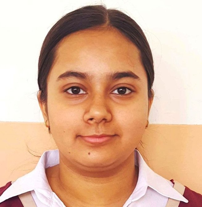 मदर एथीना स्कूल की अद्वितीय को दिल्ली यूनिवर्सिटी के मिरांडा हाउस कॉलेज में मिला प्रवेश