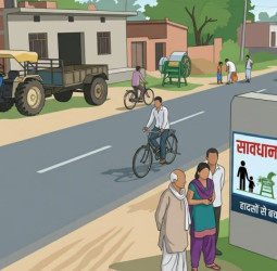 बदायूं में हादसे, तीन की मौतः घर के बाहर खेल रहे मासूम को ट्रैक्टर ने कुचल डाला, ट्रक की टक्कर से व्यापारी की मौत