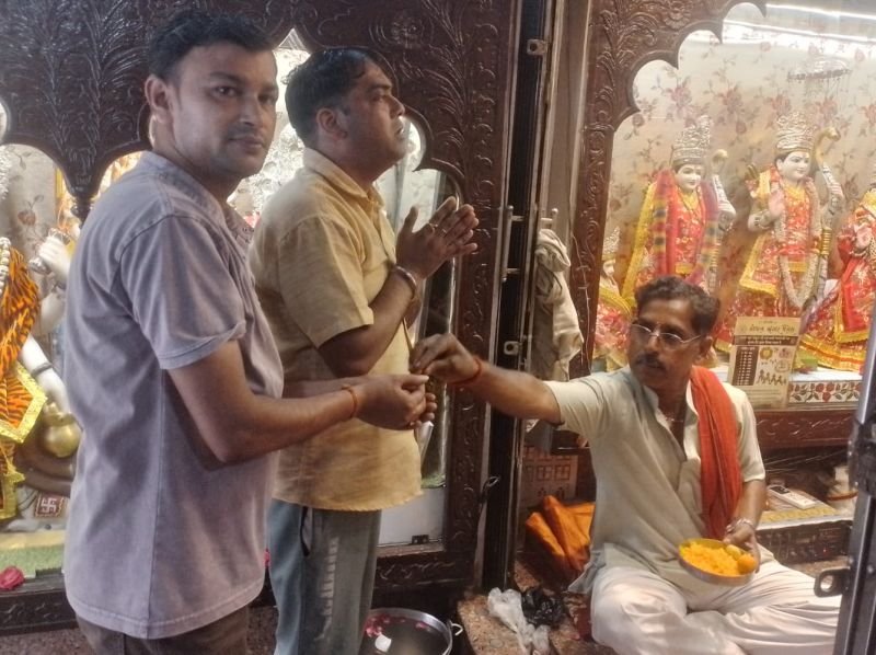ज्येष्ठ पुरुषोत्तम मास का पांचवां बड़ा मंगल पर्व 84 घंटा हनुमान मंदिर पर श्रद्धापूर्वक मनाया गया