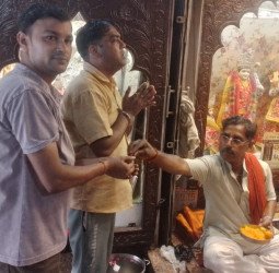 ज्येष्ठ पुरुषोत्तम मास का पांचवां बड़ा मंगल पर्व 84 घंटा हनुमान मंदिर पर श्रद्धापूर्वक मनाया गया