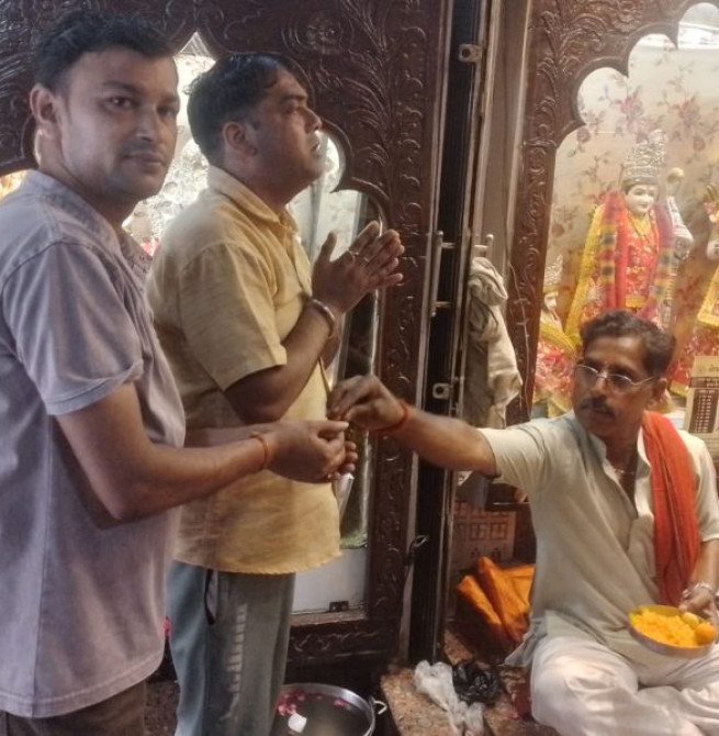 ज्येष्ठ पुरुषोत्तम मास का पांचवां बड़ा मंगल पर्व 84 घंटा हनुमान मंदिर पर श्रद्धापूर्वक मनाया गया