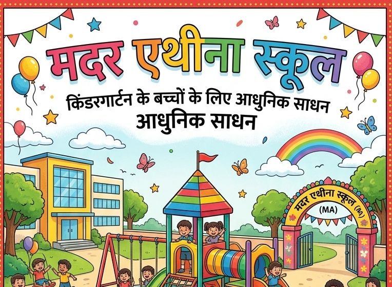 किंडर गार्टन के बच्चों के लिए मदर एथीना ने जोड़े आधुनिक साधन