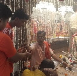 84 घंटा हनुमान मंदिर में भक्ति भाव से मनाया गया ज्येष्ठ मास का पहला बड़ा मंगल का पर्व