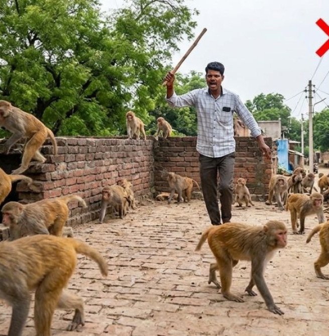 बंदरों को भगाने गया था युवक, छत पर मौत कर रही थी इंतजार