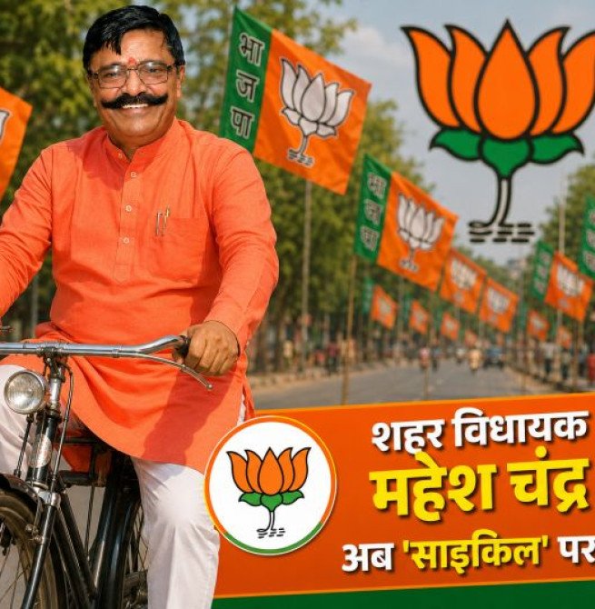 ...तो अब 'साइकिल' पर सवार होंगे शहर विधायक महेश चंद्र गुप्ता