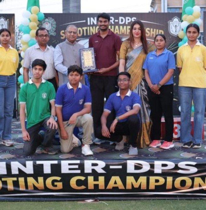 दिल्ली पब्लिक स्कूल के तीन विद्यार्थियों ने शूटिंग चैंपियनशिप में किया उत्कृष्ट प्रदर्शन