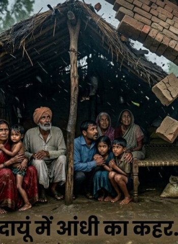 बदायूं में आंधी का कहर...दो मासूमों समेत पांच लोगों की गई जान