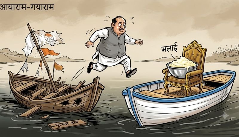 जागने लगा नेताओं का 'स्वाभिमान'...दूसरी पार्टी में 'मलाई' देखकर याद आने लगा सम्मान और अपमान