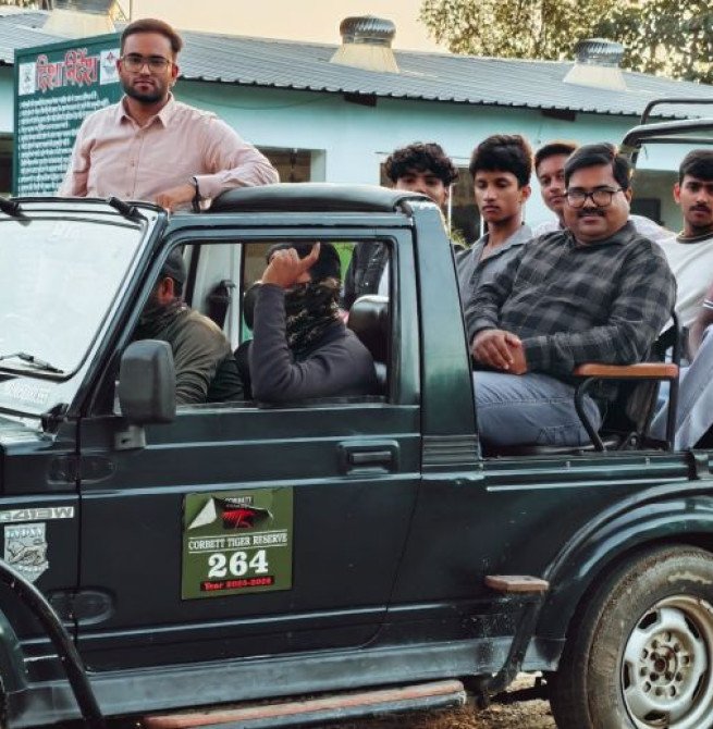 मदर एथीना स्कूल के विद्यार्थियों ने वन्यजीवों का किया नजदीकी से दीदार