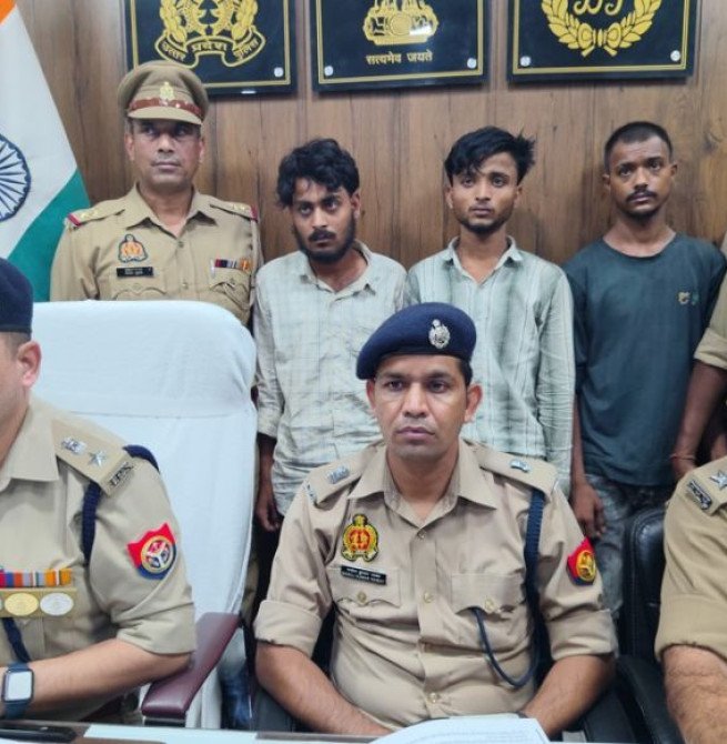 बदायूं समेत संभल में करते थे छिनैती की वारदात, पुलिस ने दबोच लिया गैंग