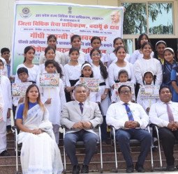 एचपी इंटरनेशनल स्कूल में यादगार रहा जयंती समारोह, न्यायाधीश ने समझाया पॉक्सो एक्ट