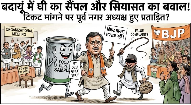 भाजपा के इस नेता ने बदायूं सीट से की दावेदारी तो कुछ हुआ ऐसा कि....